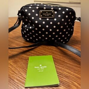🆕KATE SPADE Mindy Blake Avenue crossbody bag in polka dot "Diamond Dot" pattern🆕